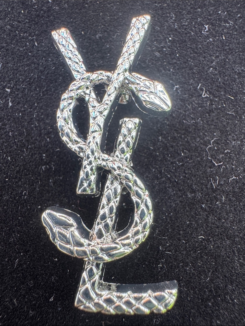 Brooch Serpent Logo Pin